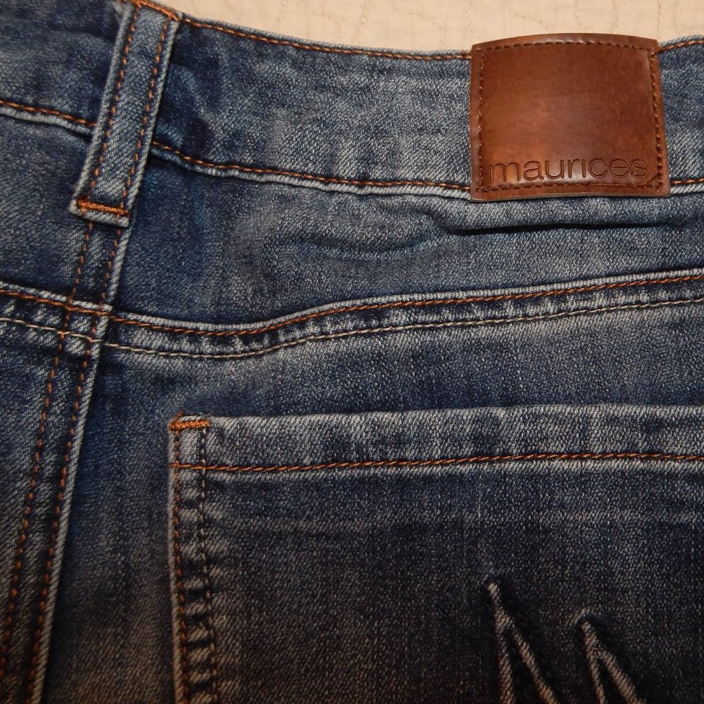 Ladies Maurices Denim Jeans - Size 4 Reg - Regular Straight Leg - Picture 4 of 8